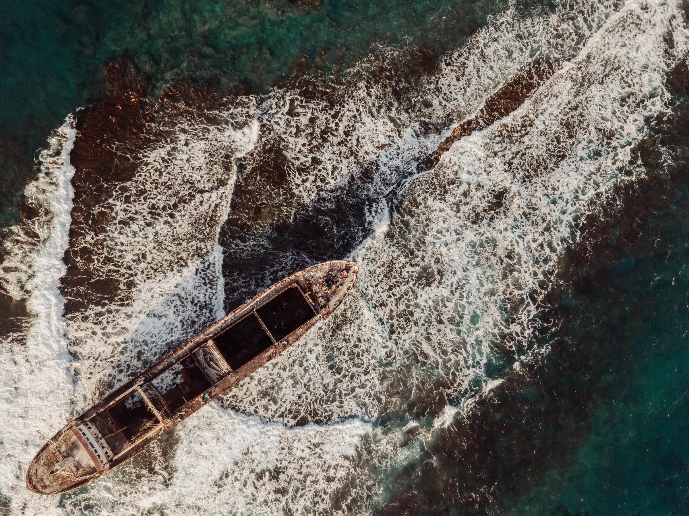 Aerial view of Cyprus